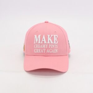 MAKE CREAMY PINTS GREAT AGAIN CAP PINK